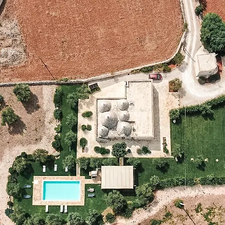 Trulli Terrarossa Con Piscina *
