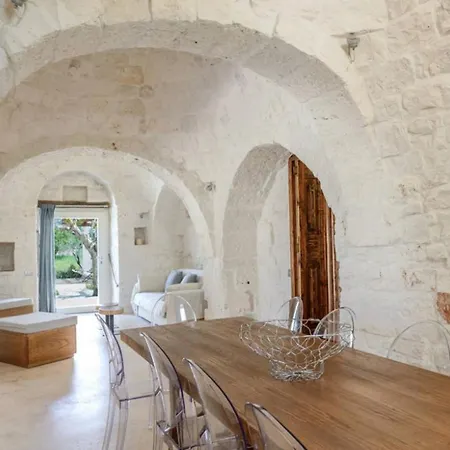 Villa Trulli Terrarossa Con Piscina