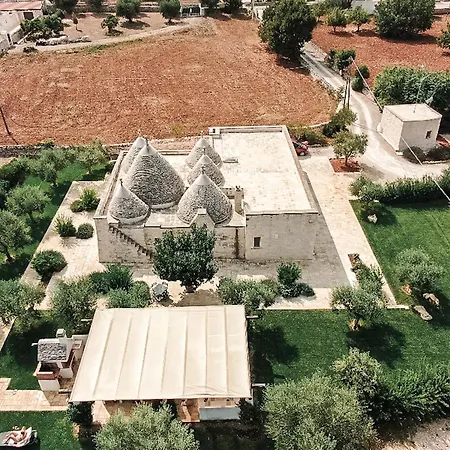 Villa Trulli Terrarossa Con Piscina